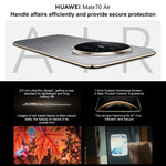 HUAWEI Mate 70 Air, 16GB+256GB, Side Fingerprint Identification, 7 inch HarmonyOS 5.1 Kirin 9020B, NFC, OTG, Not Support Google Play, 16GB+256GB