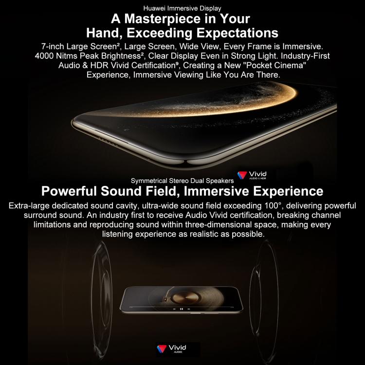 HUAWEI Mate 70 Air, 16GB+256GB, Side Fingerprint Identification, 7 inch HarmonyOS 5.1 Kirin 9020B, NFC, OTG, Not Support Google Play, 16GB+256GB