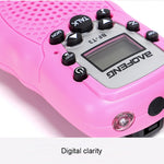 2 PCS BaoFeng BF-T3 1W Children Single Band Radio Handheld Walkie Talkie with Monitor Function, EU Plug, BF-T3 EU Plug