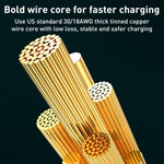 WK WDC-180 6A Pioneer Series USB to 8 Pin Transparent Fast Charge Data Cable, Length: 1m, USB to 8 Pin