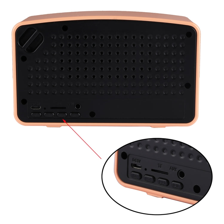 Built-in MIC, Support Hands-free Calls & TF Card & AUX IN & FM, Bluetooth Distance: 10m