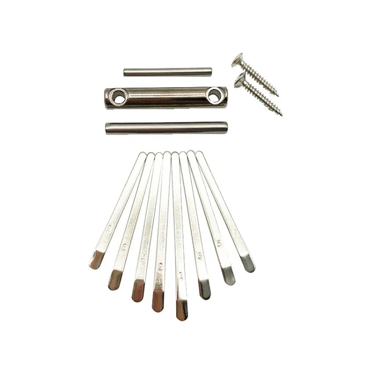 2 PCS 8 Tone Thumb Piano Keys Kalimba Pick Accessories Kit, 2 PCS 8 Tone