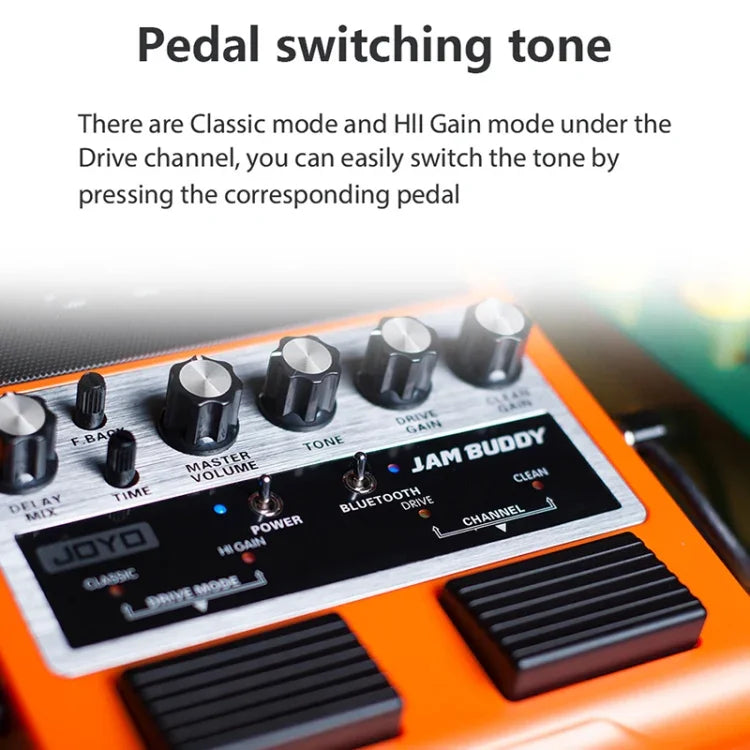 JOYO JAM BUDDY Bluetooth 4.0 Dual Channel with Effector Charging Guitar Small Speaker