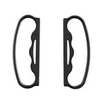 iPlay Small Handle Boxing Grip Gamepad Grip with Strap for Switch Joy-Con, Black, Red
