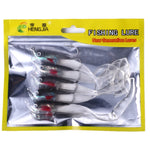 HENGJIA SO050-1 5 PCS 11cm/16g Luya Fishing Lure Fishing Gear Sea Bass Soft Fish with Hook, SO050-2, SO050-1, SO050-5, SO050-4