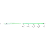 HENGJIA 32cm/7g Fishing Knife Fish Wire Luminous Night Light Octopus Squid Hook 5 Hooks