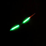 10 Packs OCEAN SUN Ultrafine Luminous Float Night Fishing Light Stick, Visibility: 15m, Size: 2.2 x 20mm, Ultrafine, Visibility: 15m
