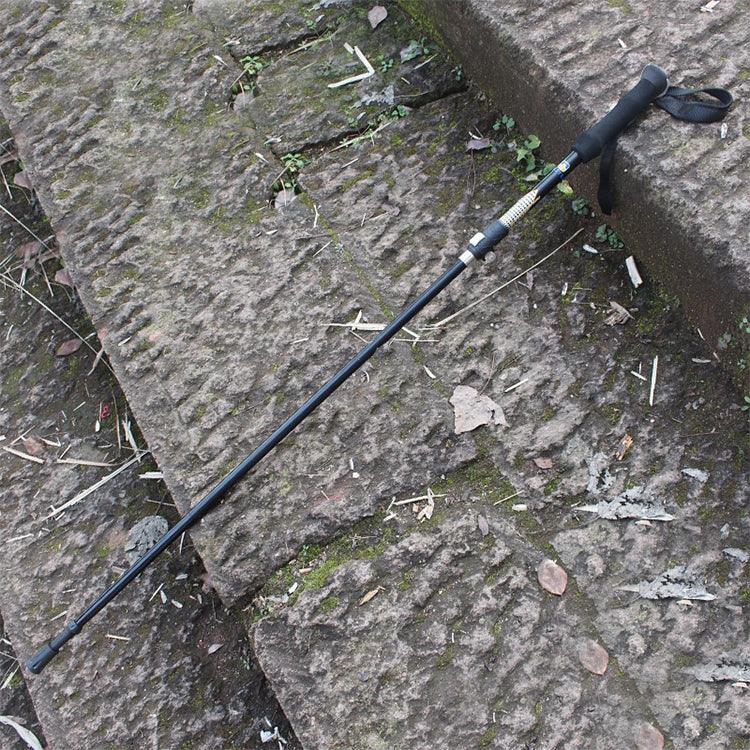 Aotu AT7558 125cm Aluminum Alloy Outdoor Camping Folding Corky Trekking Poles EVA Handle Alpenstock, AT7558