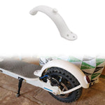 For Xiaomi Mijia M365 Electric Scooter Accessories Rear Wheel Fender with Hook, Fender with Hook Black, Fender with Hook White