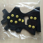 10 Teeth Ice Claw Outdoor Non-slip Shoes Covers for Ice Snow Ground, Size : S, Size : S