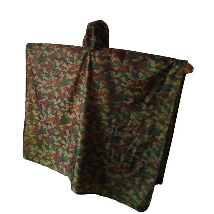 3 In 1 Outdoor Portable Multifunctional Camouflage Backpack Raincoat, OG2458A, OG2458B