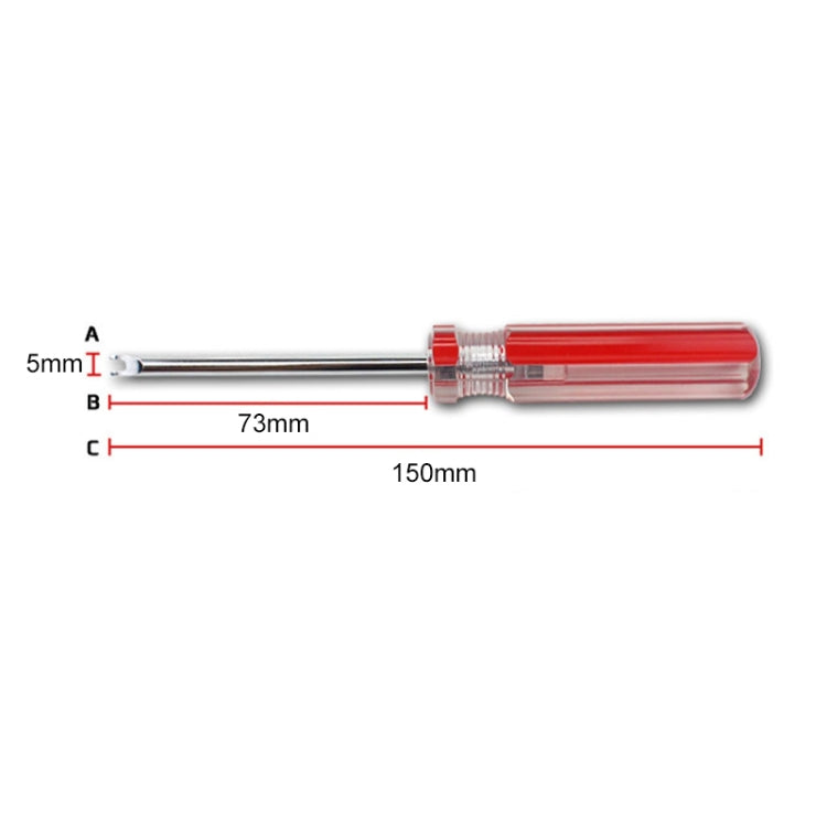 10 PCS 3.0 Triangle Magnetic Screwdriver Tool, Triangle