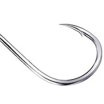 ISE 500 PCS Mixed Size Fish Barbed Hook Fishing Hooks, 6-15 #