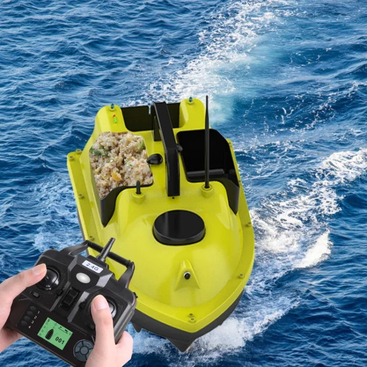D18B GPS Outdoor Double Motors Fishing Bait Boat with 3 Bait Containers , US Plug, D18B GPS (EU Plug), D18B GPS (US Plug)