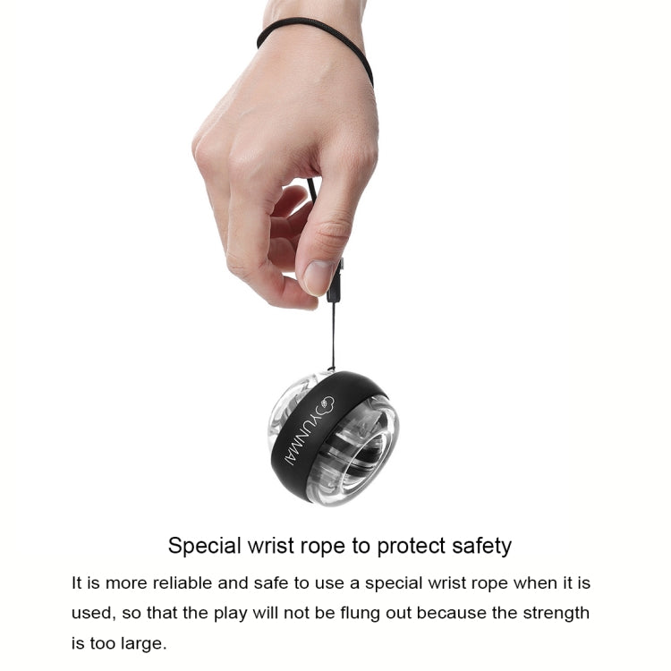 Original Xiaomi Youpin Yunmai Wrist Trainer LED Gyroball Essential Spinner Gyroscopic Forearm Exerciser Gyro Ball