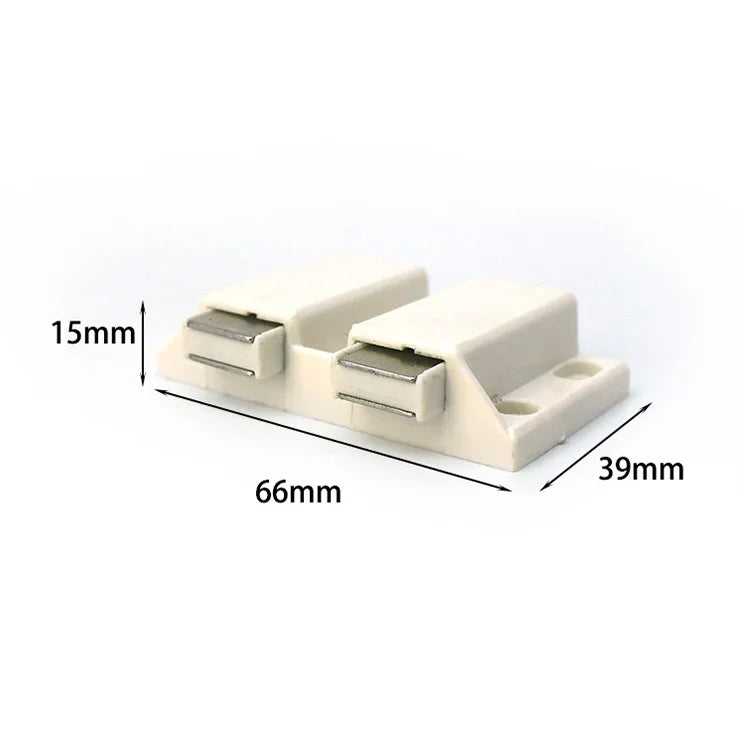 Glass Clip Double Door Touching Exhibition Cabinet Hinge, Double