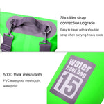 Outdoor Waterproof Dry Dual Shoulder Strap Bag Dry Sack, Capacity: 5L, 5L