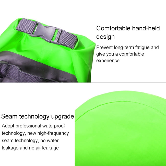 Outdoor Waterproof Dry Dual Shoulder Strap Bag Dry Sack, Capacity: 5L, 5L