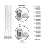18 in 1 Outdoor Tableware Set Camping Barbecue Tableware Picnic Tool Set, 18 in 1