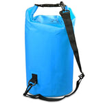 Outdoor Waterproof Double Shoulder Bag Dry Sack PVC Barrel Bag, Capacity: 30L, Capacity: 30L (Pink), Capacity: 30L (Green), Capacity: 30L (Sky Blue), Capacity: 30L (Yellow), Capacity: 30L (Black), Capacity: 30L (Dark Blue), Capacity: 30L (Orange)