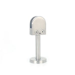 304 Stainless Steel Glass Fish Mouth Support Rod Fixing Clip with 14x80mm Rod, Specification: XL, XL, with 14x80mm Rod