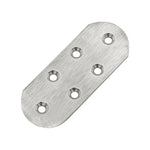10 PCS Stainless Steel Connection Code Straight Connecting Piece, Number: 18, 18