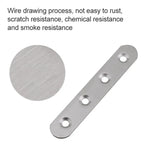 10 PCS Stainless Steel Connection Code Straight Connecting Piece, Number: 18, 18