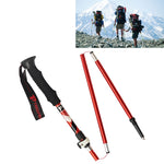 5 Node Portable Foldable Aluminium Alloy Alpenstocks Trekking Poles, Folding Length : 35CM, Folding Length : 35CM (Green), Folding Length : 35CM (Blue), Folding Length : 35CM (Red), Folding Length : 35CM (Black)
