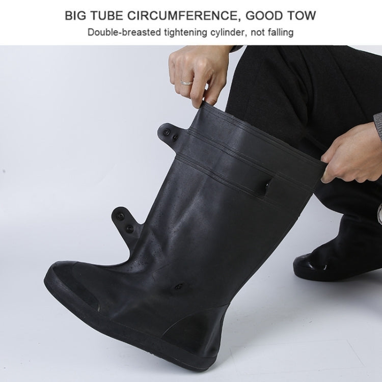 High Tube Rainproof Snowproof Adult Shoe Cover Size: XXXXL, XXXXL, Size: XXXXL