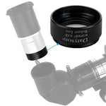 Datyson 5P0087 Fine Thread Astronomical Telescope Accessories 1.25 inch 0.5X Defocusing Lens Reducer, 5P0087 Fine Thread
