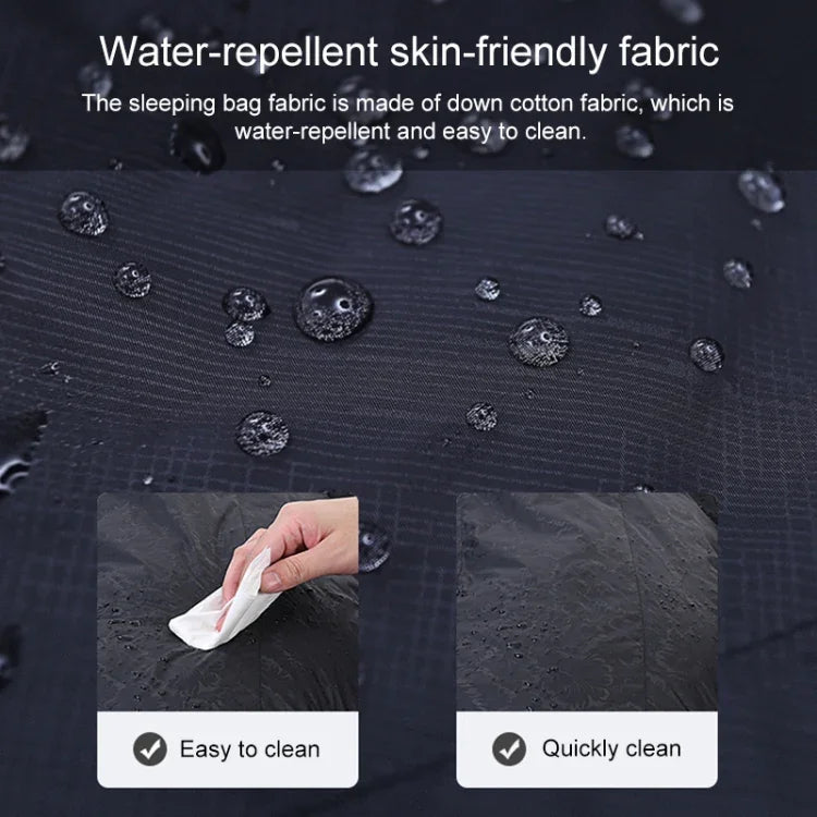 Outdoor Camping Sleeping Bag Splicing Indoor Cotton Sleeping Bed, Size: 210x80cm, Weight: 1.6kg, 1.6kg