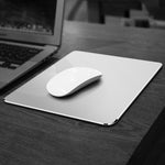 Aluminum Alloy Double-sided Non-slip Mat Desk Mouse Pad, Size : M, Size : M