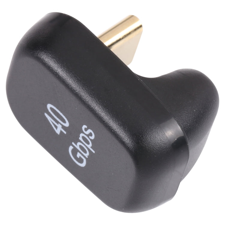 40Gbps USB-C / Type-C 4.0 Male to Female Adapter, Type-C 4.0 M to F Dual Elbow