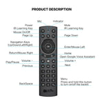 G20S Pro Voice Backlight Version 2.4G Air Mouse Remote Control, G20S Pro