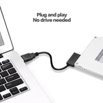 Professional USB 3.0 to 7+6Pin Slimline SATA Cable Adapter Indicator, USB 3.0