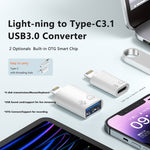 8 Pin to USB-C / Type-C OTG Adapter, 8 Pin to USB-C / Type-C