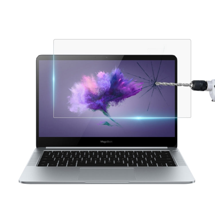 9H Laptop Screen Tempered Glass Protective Film for Huawei Honor MagicBook, For Huawei Honor MagicBook