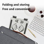 L-13 Aluminum Alloy Foldable Rotating Laptop/Tablet Stand, L-13
