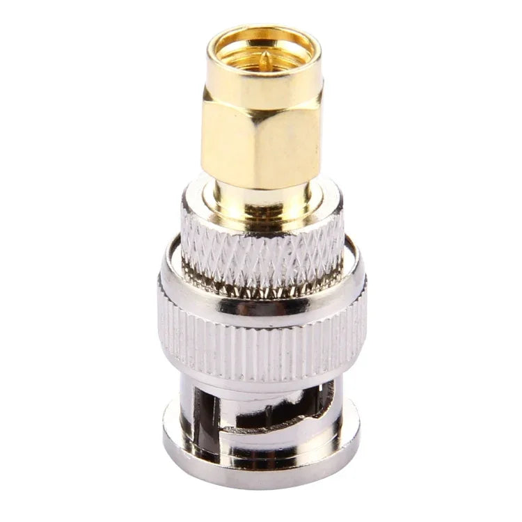 2 PCS BNC Male to SMA Male Connector, Male to SMA Male
