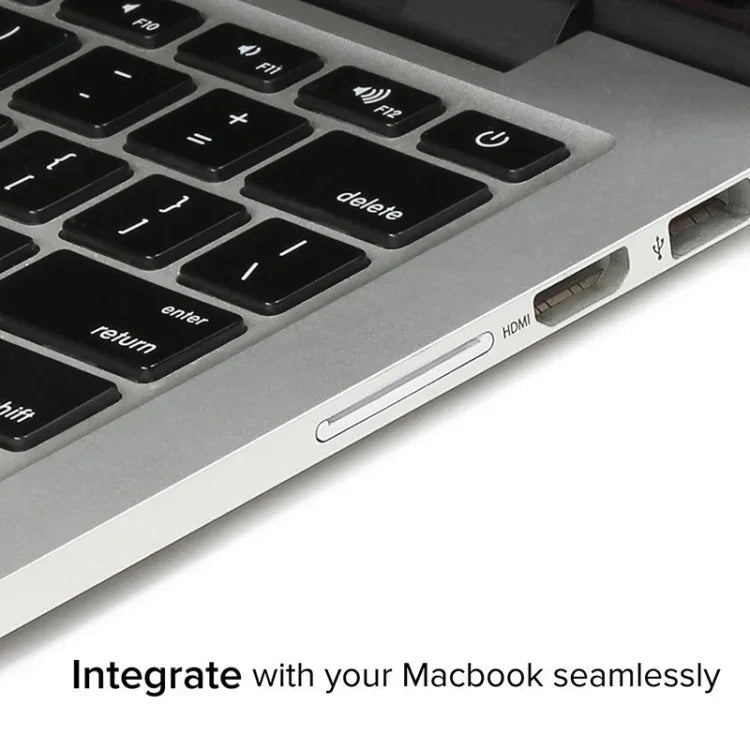 BASEQI 303ASV Hidden Aluminum Alloy SD Card Case for Macbook Pro Retina 13.3 inch Laptops, For Macbook Pro Retina 13.3 inch