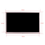 HSD1707 17 inch LED 1440X900 High Resolution Display Digital Photo Frame with Holder and Remote Control, Support SD / MMC / MS Card / USB Port, US Plug(Silver), HSD1707 17 inch