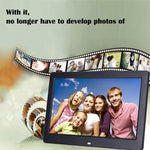 13 inch LED Display Digital Photo Frame with Holder & Remote Control, Allwinner F16, Support SD / MS / MMC Card and USB, 13 inch/F16