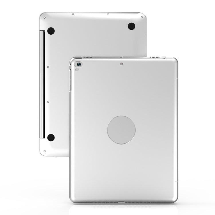 F19B for iPad 9.7 (2017/2018) & iPad Air & Air 2 & iPad Pro 9.7 & New iPad 9.7 inch (2017) Ultra-thin ABS Horizontal Flip Tablet Case + Bluetooth Keyboard