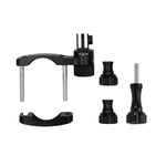 PULUZ 360 Degree Rotation Bike Aluminum Handlebar Adapter Mount with Screw for GoPro, Insta360, DJI and Other Action Cameras, Handlebar Adapter Mount 2