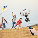 PULUZ Mini VLOG Live Stabilizer Stand Tripod with Phone Clamp for Smartphones, Mini VLOG Live Stabilizer(Blue), Mini VLOG Live Stabilizer(Red)
