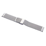 For Apple Watch 38mm Milanese Classic Buckle Stainless Steel Watch Band , Only Used in Conjunction with Connectors ( S-AW-3291 ), S-AW-3322, S-AW-3322B