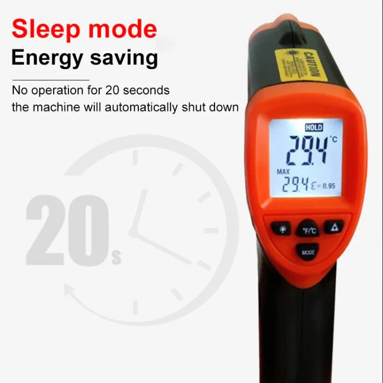 DT-8380 Infrared Thermometer, Temperature Range: -50 - 550 Degrees Celsius, Distance range: 35cm, Infrared Thermometer