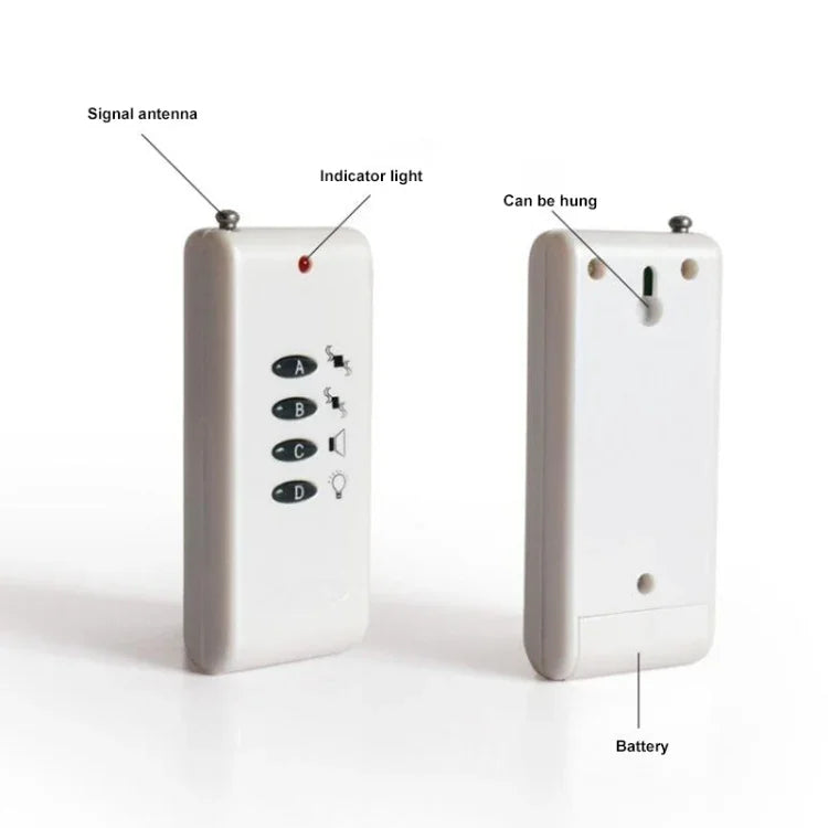 Electric Dog Remote Control Training, White