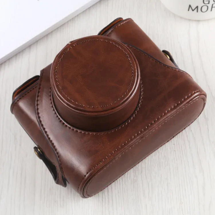Full Body Camera PU Leather Case Bag with Strap for FUJIFILM X10 / X20, For FUJI X10