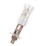 H1 50W 750LM 6500K White Light 10-3535-LEDs Car Foglight , Constant Current , DC12-24V, H1